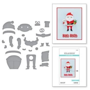 Spellbinders Dies "Dancin' St. Nick " Stanzschablonen