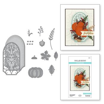 Spellbinders Dies "Fall Label Motifs " Stanzschablonen