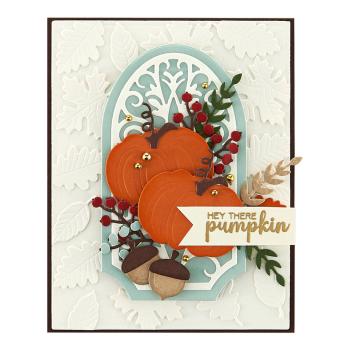 Spellbinders Dies "Fall Label Motifs " Stanzschablonen