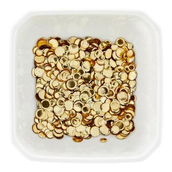 Spellbinders Sequins "Gold Smooth Discs" Pailetten