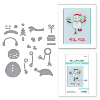 Spellbinders Dies " Tinsel Time Dancin' Bundle" Stanzschablonen