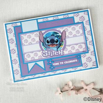 Creative Expressions - Card Making Kit 8x8 Inch - Lilo & Stitch 