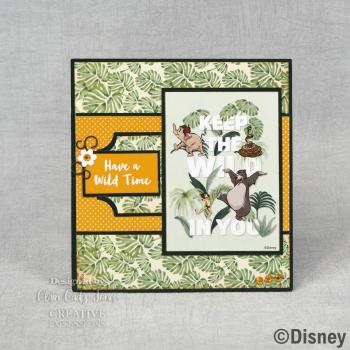 Creative Expressions - Card Making Kit 8x8 Inch - The Jungle Book  