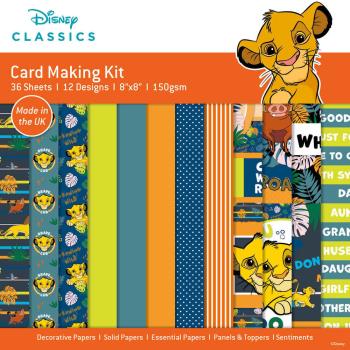 Creative Expressions - Card Making Kit 8x8 Inch - The Lion King 