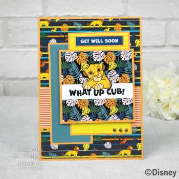 Creative Expressions - Card Making Kit 8x8 Inch - The Lion King 