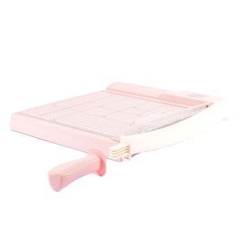 Vaessen Creative - Guillotine - Papierschneider  - Rosa  - 30cm - Hebelschneider 