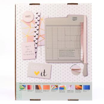 Vaessen Creative - Guillotine - Papierschneider  - Minze  - 30,5cm - Hebelschneider 