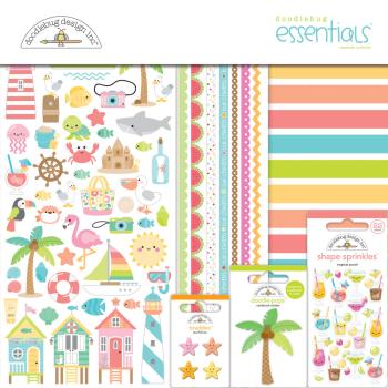 Doodlebug Design Seaside Summer  Essential Kit 