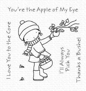 My Favorite Things Stempelset "Apple of My Eye" Clear Stamp Set