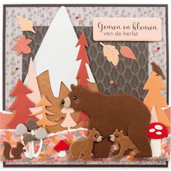 Marianne Design Craftables - Dies - Forest Critters  - Stanzschablone 