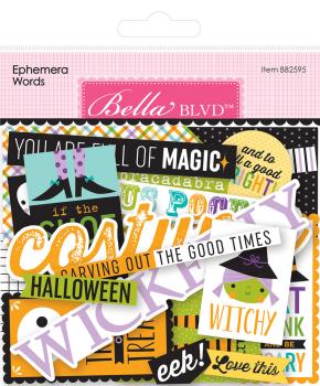 Bella BLVD Spell On You Ephemera Words  Die Cuts