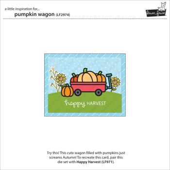 Lawn Fawn Craft Dies - "Pumpkin Wagon" - Stanzen