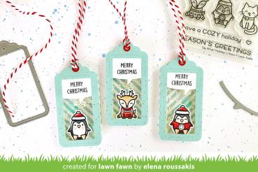 Lawn Fawn Stempelset "Say What? Holiday Critters" Clear Stamp