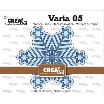 Crealies - Craft Die - Varia Geometric Snowflake Big - Stanzschablone 