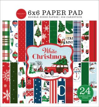 Carta Bella - Paper Pad 6x6" - "White Christmas" - Paper Pack