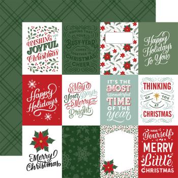 Echo Park - Paper Pad 6x6" - "Christmas Salutations No. 2" - Paper Pack