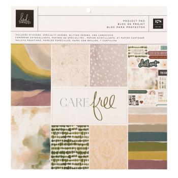 Heidi Swapp - Paper Pad - "care free Champagne foil" - Paper Pack