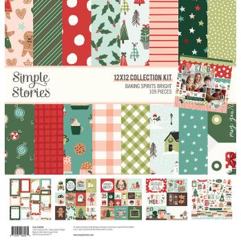 Simple Stories Simple  Baking Spirits Bright Collection  Kit