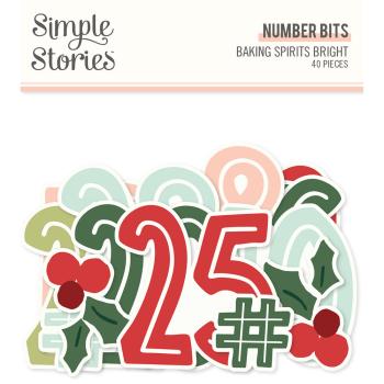 Simple Stories Die Cuts Baking Spirits Brigh Number 