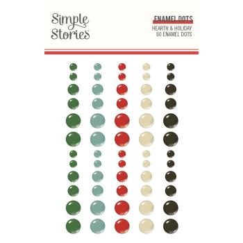 Simple Stories  Hearth & Holiday Enamel Dots