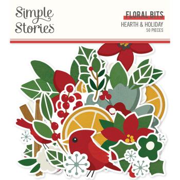 Simple Stories Die Cuts Hearth & Holiday Floral