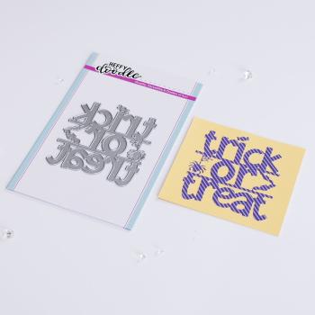 Heffy Doodle - Cutting Dies - Trick or Treat Jumbo Sentiment - Dies - Stanze  