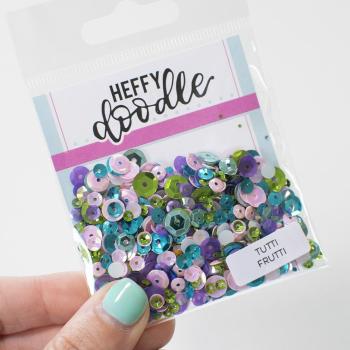 Heffy Doodle - Sparkle Mix - Tutti Frutti - Pailetten