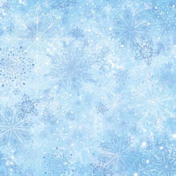 Crafters Companion - Winter's Sparkle - 12" Paper Pack