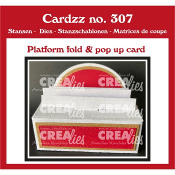 Crealies - Craft Die - Platform Fold - Pop Up Card - Stanzschablone 