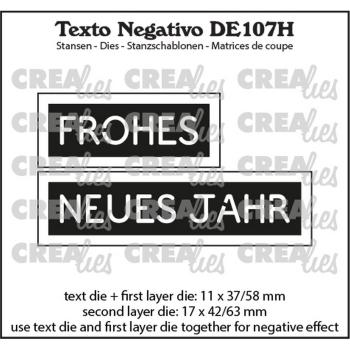 Crealies - Craft Die - Frohes Neues Jahr - Stanzschablone 