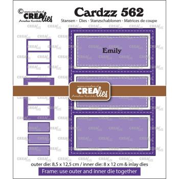 Crealies - Craft Die - Inlay Emily Rectangle - Stanzschablone 