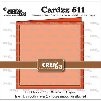 Crealies - Craft Die - Double Card  - Stanzschablone 