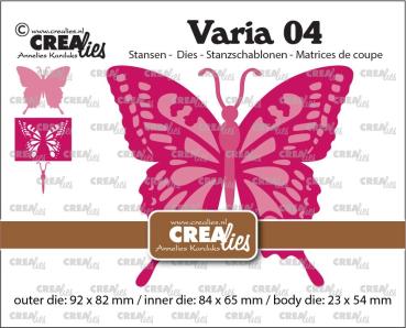 Crealies - Craft Die - Swallowtail Butterfly - Stanzschablone 