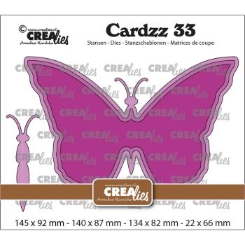 Crealies - Craft Die - Monarch Butterfly - Stanzschablone 