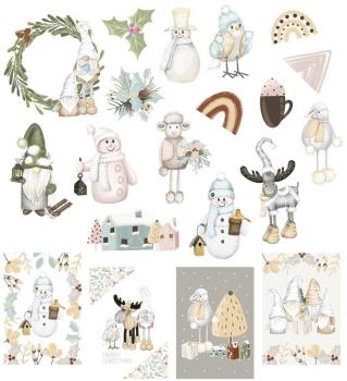 Papers For You - Die Cuts - Christmas In Gnome Forest - Stanzteile