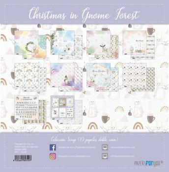 Papers For You - Paper Pad - Christmas In Gnome Forest  - 30,5x32 cm - Paper Pack