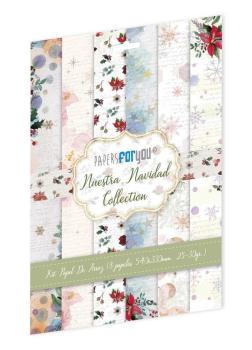 Paper For you - Rice Paper Kit -  Nuestra Navidad  - Decoupage - 54x33cm