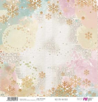 Papers For You - Vellum Paper Pack- Nuestra Navidad - 30 x 31 cm 