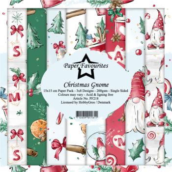 Paper Favourites - "  Christmas Gnome  " - Paper Pack - 6x6 Inch