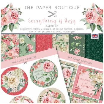 The Paper Boutique - Paper Kit -  Everything Is Rosy  - Die Cut Toppers - Designpapier 