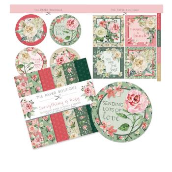 The Paper Boutique - Paper Kit -  Everything Is Rosy  - Die Cut Toppers - Designpapier 