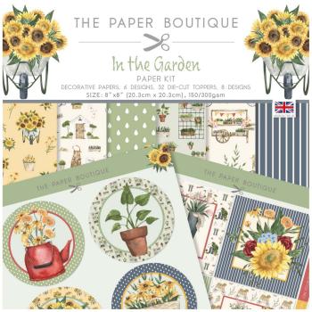The Paper Boutique - Paper Kit - In The Garden  - Die Cut Toppers - Designpapier 