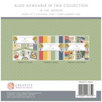 The Paper Boutique - Paper Kit - In The Garden  - Die Cut Toppers - Designpapier 