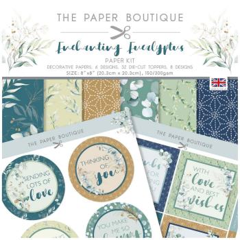 The Paper Boutique - Paper Kit - Enchanting Eucalyptus - Die Cut Toppers - Designpapier 