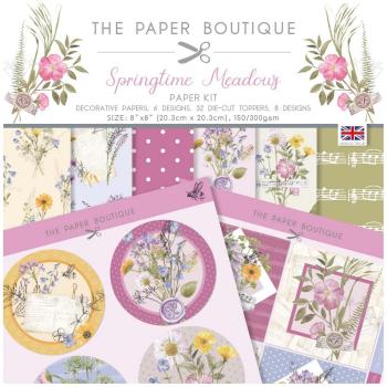 The Paper Boutique - Paper Kit - Spring Meadows  - Die Cut Toppers - Designpapier 