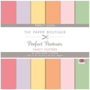 The Paper Boutique - Perfect Partners - Fancy flutters - 8x8 Inch - Cardstock