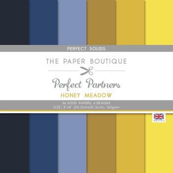 The Paper Boutique - Perfect Partners - Honey meadow  - 8x8 Inch - Cardstock