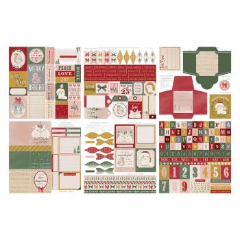 The Paper Boutique - Project Pad -  Under the mistletoe  - 8x8 Inch - Paper Pad - Designpapier