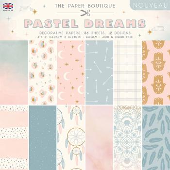 The Paper Boutique - Decorative Paper -  Pastel dreams  - 6x6 Inch - Paper Pad - Designpapier