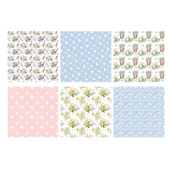 The Paper Boutique - Decorative Paper - Spring whispers  - 8x8 Inch - Paper Pad - Designpapier